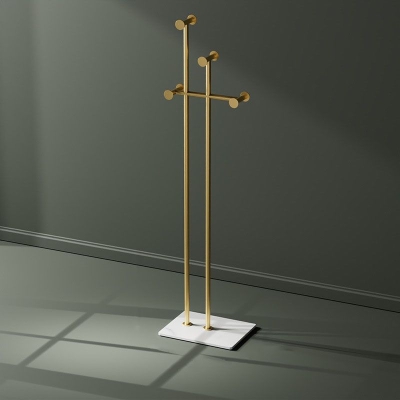 Metall-Kleiderb&uuml;gel f&uuml;r den Eingangsbereich, moderner, minimalistischer Kleiderb&uuml;gel f&uuml;r den Boden zu Hause