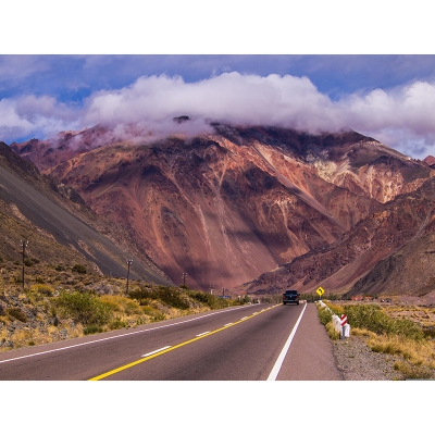 Carta da parati decorativa per soggiorno con fotografia autostradale