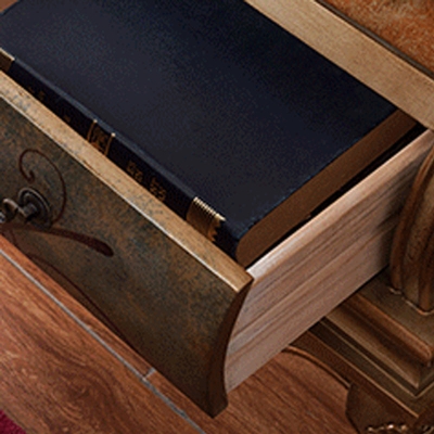 Aufbewahrungstruhe im traditionellen Stil, vertikale Aufbewahrungstruhe aus massivem Holz, Kommode f&uuml;r Schlafzimmer