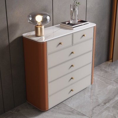 Moderne Steinkommode mit 15,6 Zoll Breite und 6 Schubladen