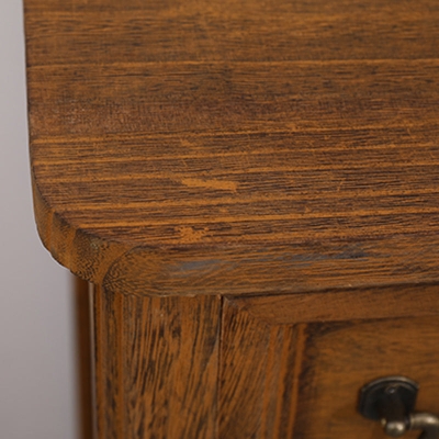 Cassetta portaoggetti tradizionale in legno da 35,6 cm con cassetti
