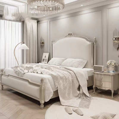 Letto a pannelli StandardBed da 63" imbottito in vera pelle con contenitore sollevabile