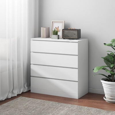 Zeitgen&ouml;ssische Aufbewahrungstruhe aus Holz mit mattem Finish f&uuml;r Kommode und Schlafzimmer