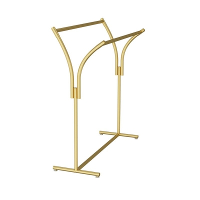 Freistehender Flurbaum in Silber/Gold, moderner Flurst&auml;nder f&uuml;r das Wohnzimmer