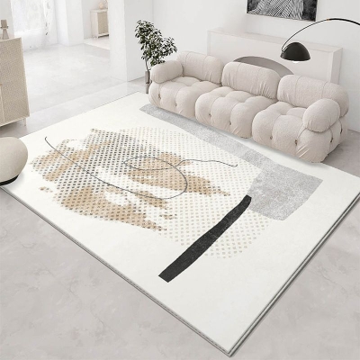 Tappeto Linea Apricot Tappeto moderno in poliestere lavabile per soggiorno