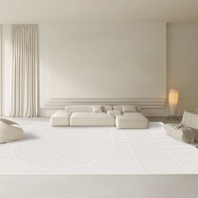 Tappeto a righe semplice in tinta unita Tappeto per interni Tappeto antiscivolo per camera da letto e soggiorno