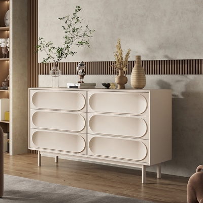 Kommode aus Holz, moderne Kommode mit Schubladen