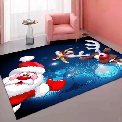 Tappeto moderno Tappeto per albero di Natale in poliestere Tappeto antimacchia per salotto