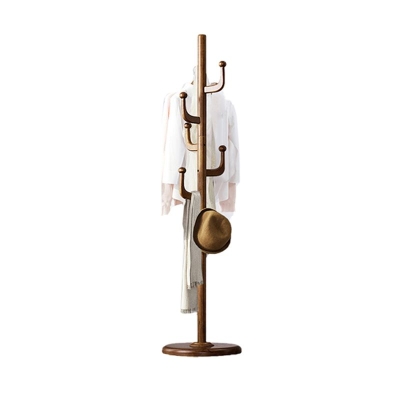 Massivholz-Garderobe, traditioneller Stil, einfacher Wohnzimmer-Boden-Kleiderb&uuml;gel