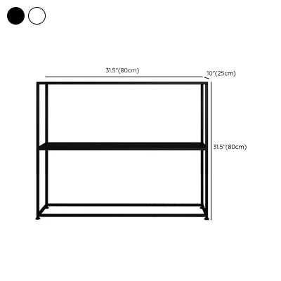 Moderner Konsolen-Akzenttisch, Antik-Finish, Konsolen-Sofatisch mit Ablage