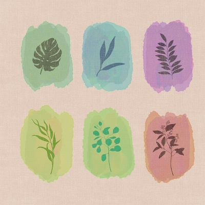Illustrazione ecologica Carta da parati Carta da parati Decorazione vegetale Decorazione murale per salotto