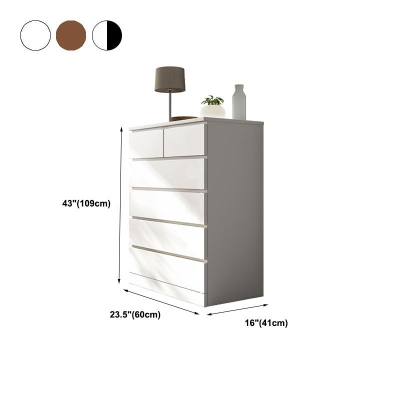 Zeitgen&ouml;ssische Kommode aus vertikalem Ingenieurholz, Schlafzimmer-Dessouskommode mit Schublade