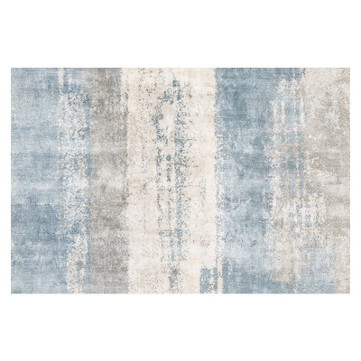 Tappeto moderno grigio Tappeto grafico in poliestere Tappeto lavabile per la decorazione domestica