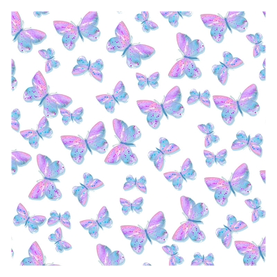 Carta da parati murale ecologica con illustrazione di farfalle Carta da parati per camera da letto