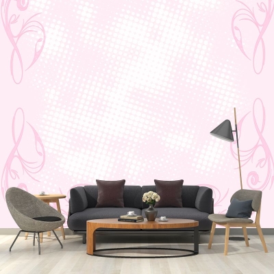Illustrazione Murale resistente alle macchie Decorazione vegetale Decorazione murale per soggiorno