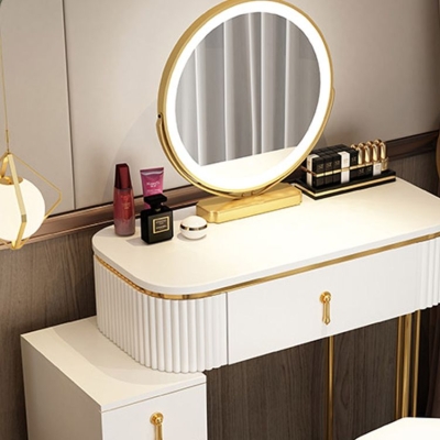Glam Wood Make-up Vanity Camera da letto Trucco Vanity Desk con cassetto