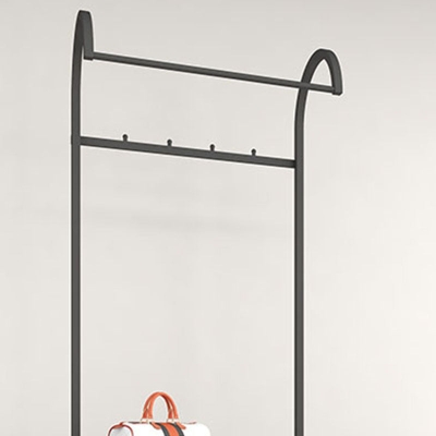 Luxuri&ouml;ser Metall-Kleiderb&uuml;gel, freistehender mehrschichtiger Regal-Design-Garderobenst&auml;nder