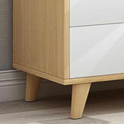 Com&ograve; contemporaneo in legno prodotto con cassettiera portaoggetti, larghezza 14,82 pollici