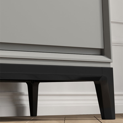 Cassettiera moderna in legno con cassetti a chiusura rallentata per camera da letto