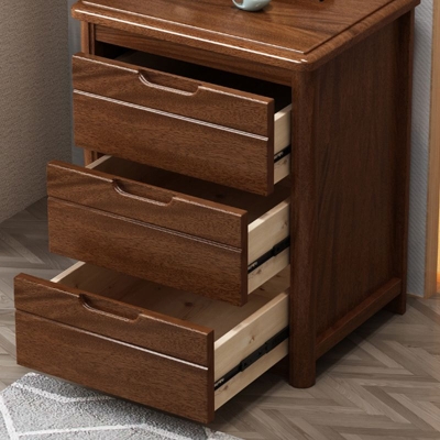 Amerikanische traditionelle Aufbewahrungstruhe aus Holz, Kommode