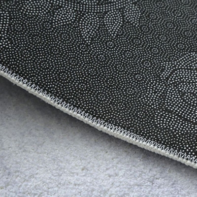 Tappeto moderno rosso Tappeto lavabile per interni in poliestere con fiocco di neve per la decorazione domestica