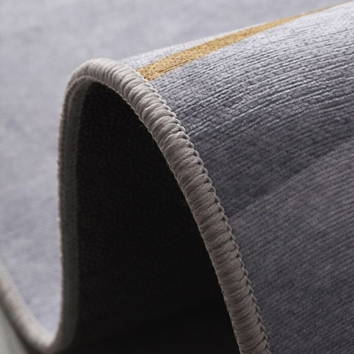 Splendido tappeto in poliestere Tappeto alla moda con motivo pied de poule Tappeto per interni con supporto antiscivolo