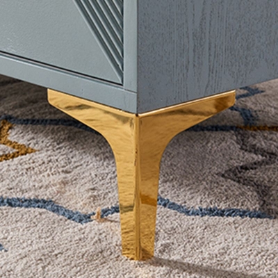 Zeitgen&ouml;ssische Glam-Kommode aus Holz mit Schubladen