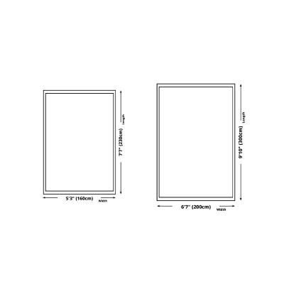 Tappeto moderno grigio Tappeto a semicerchio in poliestere Tappeto lavabile per la decorazione domestica