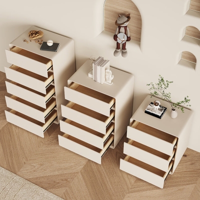 Ultramoderne Aufbewahrungstruhe aus Holz, Kommode f&uuml;r Schlafzimmer