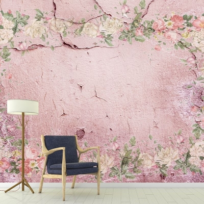 Carta da parati murale ecologica per la decorazione vegetale Decorazione murale per interni