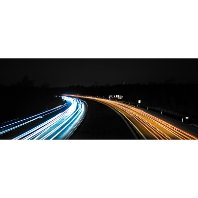 Fotografie waschbare Tapete Autobahn Wohnzimmer Wandgem&auml;lde