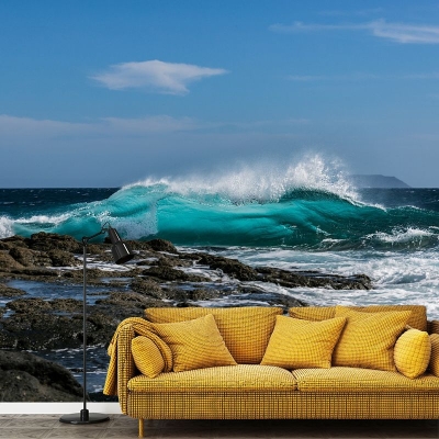 Fotografia Motivo Muffa Carta da parati Mare orizzontale per soggiorno