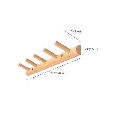 Garderobenst&auml;nder aus Holz im modernen Stil f&uuml;r Zuhause, zum Aufh&auml;ngen an der Wand