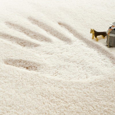 Tappeto a losanga bianco Tappeto lavabile per interni casual in poliestere per la decorazione domestica