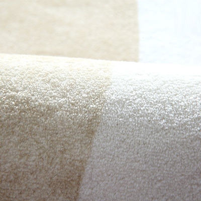 Tappeto moderno beige Tappeto lavabile in poliestere colorato per soggiorno