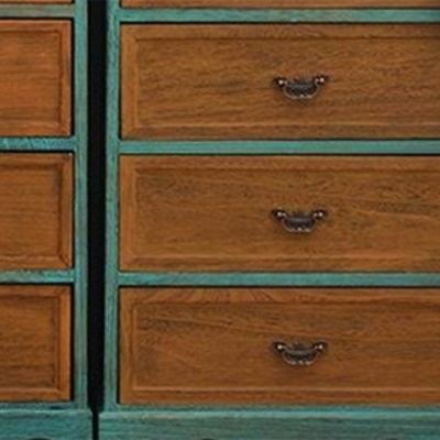 Coastal Dessous-Truhe aus massivem Holz, vertikale Aufbewahrungstruhe f&uuml;r Schlafzimmer