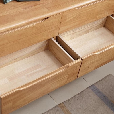 15,6" Breite Massivholz-Aufbewahrungstruhe, Kommode, moderne Aufbewahrungstruhe