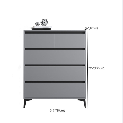 Schlafzimmerkommode aus Holzwerkstoff, moderne Kommode mit Schubladen