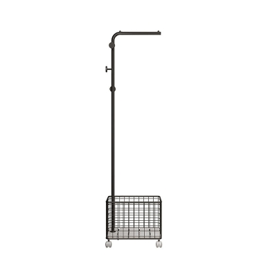Glamour-Garderobenst&auml;nder mit Metallhaken und Regalen, kein st&ouml;render, freistehender Kleiderb&uuml;gel f&uuml;r den Eingangsbereich