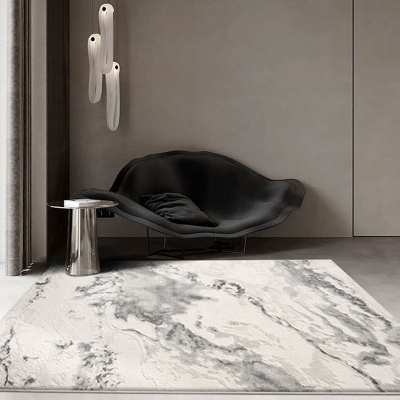 Tappeto Colorblock audace Tappeto Morandi Color Area Tappeto in poliestere di facile manutenzione per la decorazione domestica