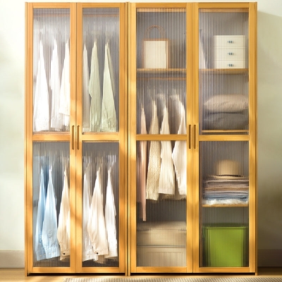 Armadio guardaroba in stile moderno Armadio appendiabiti in legno Armadio per la casa