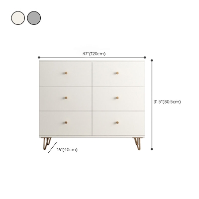 Glam-Kommode f&uuml;r Schlafzimmer, Holzwerkstoff, 16 Zoll breit, Aufbewahrungstruhe mit Schubladen