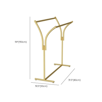 Freistehender Flurbaum in Silber/Gold, moderner Flurst&auml;nder f&uuml;r das Wohnzimmer