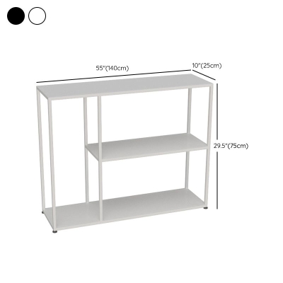 Moderner Konsolen-Akzenttisch mit 9,84 Zoll Breite, Antik-Finish, Konsolen-Sofatisch aus Metall
