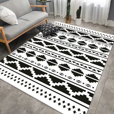 Tappeto Marocco Albicocca Tappeto geometrico in poliestere Tappeto lavabile per salotto