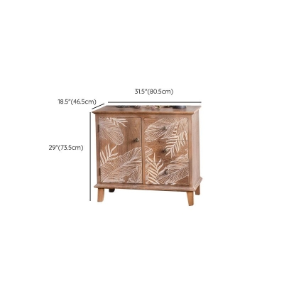 Moderne Kommode aus massivem Holz mit Schubladen f&uuml;r Zuhause