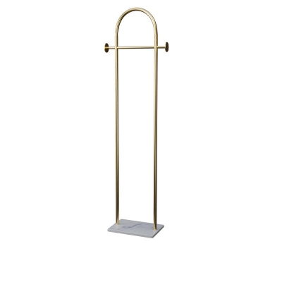 Wundersch&ouml;ner Kleiderb&uuml;gel, Kleiderhaken, Metallgarderobe mit Korb f&uuml;r Schlafzimmer