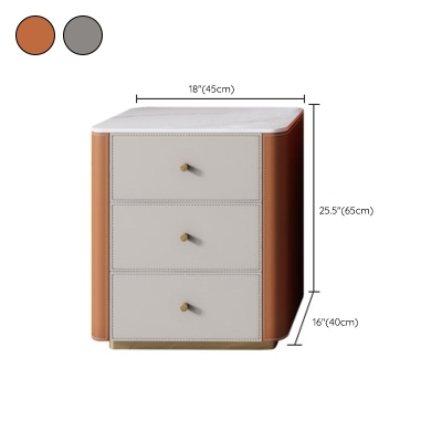 Glam Stone Aufbewahrungstruhe f&uuml;r Schlafzimmer, vertikale 40,6 cm breite Kommode mit Schubladen