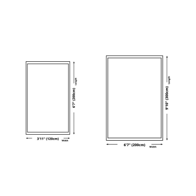 Tappeto moderno grigio scuro Tappeto geometrico in poliestere Tappeto lavabile per salotto