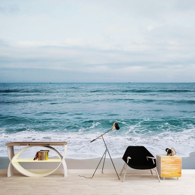Fotografia plamoodporna tapeta Home Decor tapeta Sea Beach